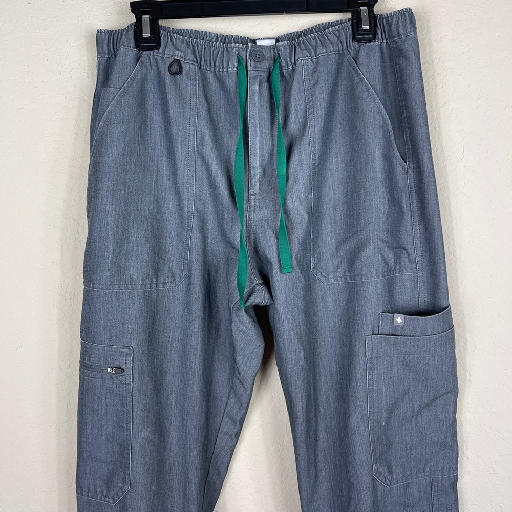 Figs Cairo Cargo Scrub Pants Graphite Gray Size Large